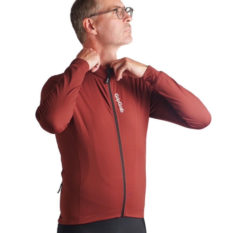 Koszulka rowerowa męska GRIPGRAB RIDE Thermal Long Sleeve Jersey