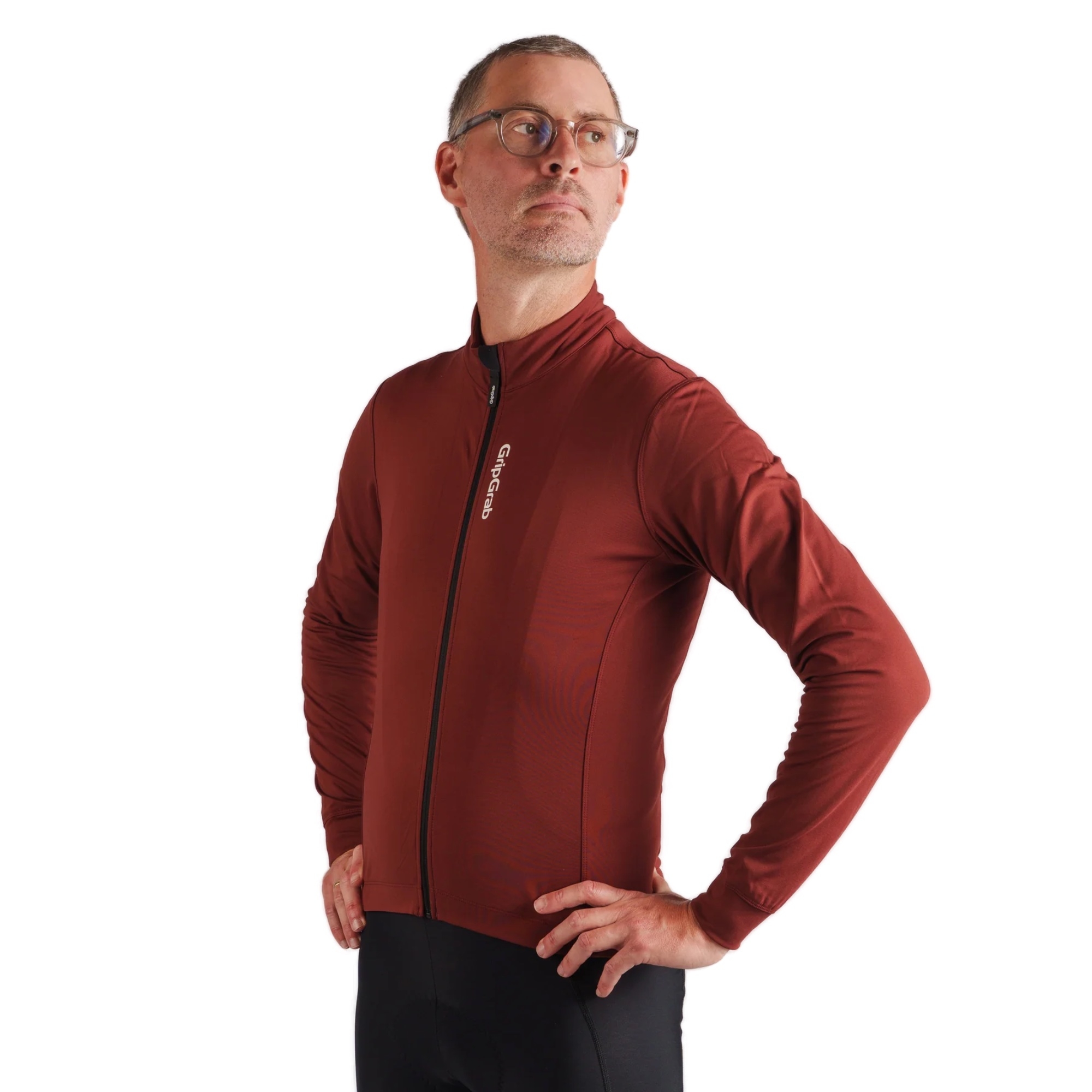 Koszulka rowerowa męska GRIPGRAB RIDE Thermal Long Sleeve Jersey