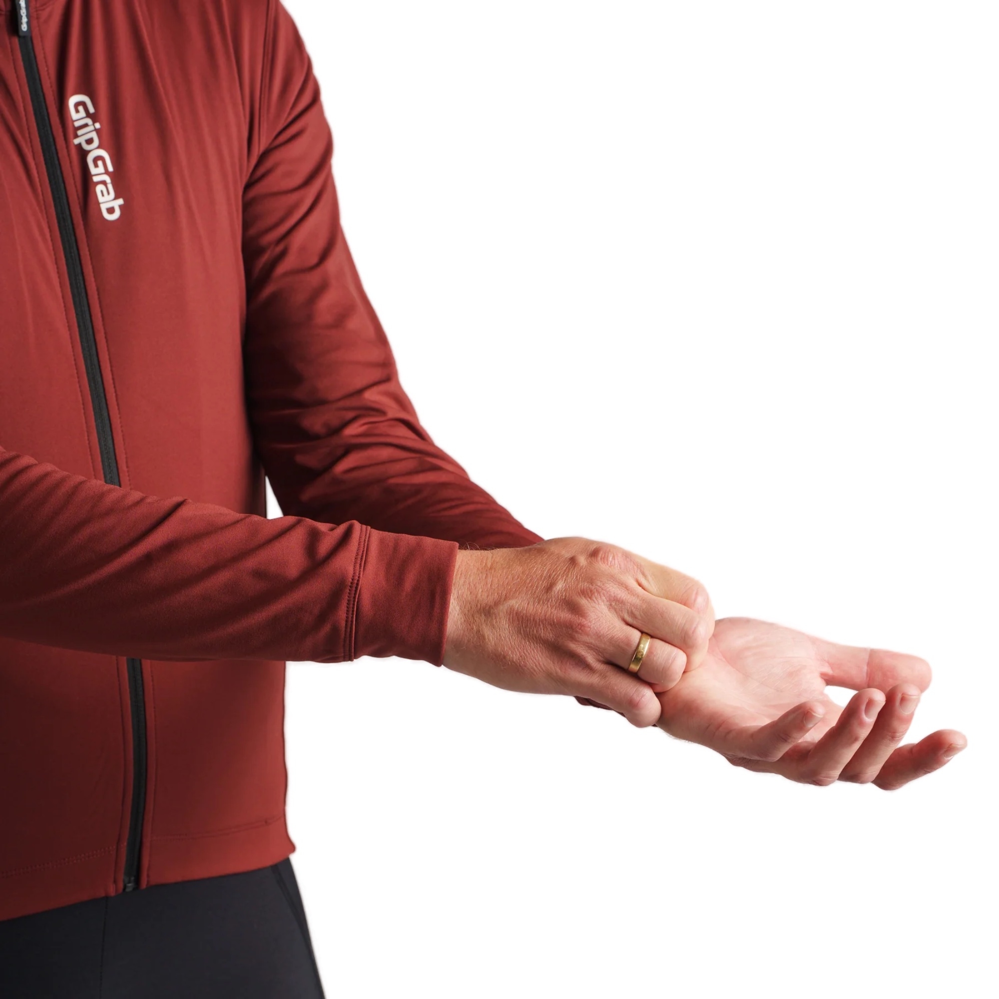 Koszulka rowerowa męska GRIPGRAB RIDE Thermal Long Sleeve Jersey