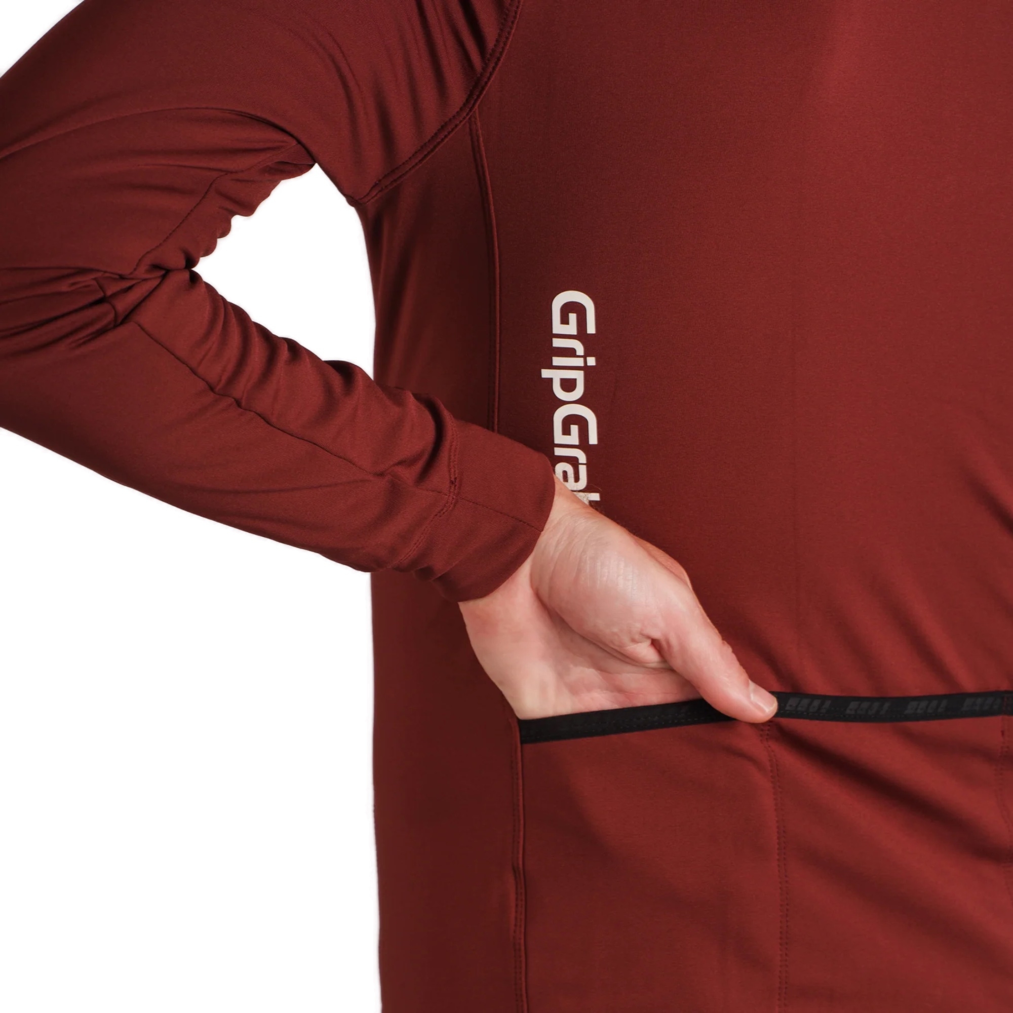 Koszulka rowerowa męska GRIPGRAB RIDE Thermal Long Sleeve Jersey