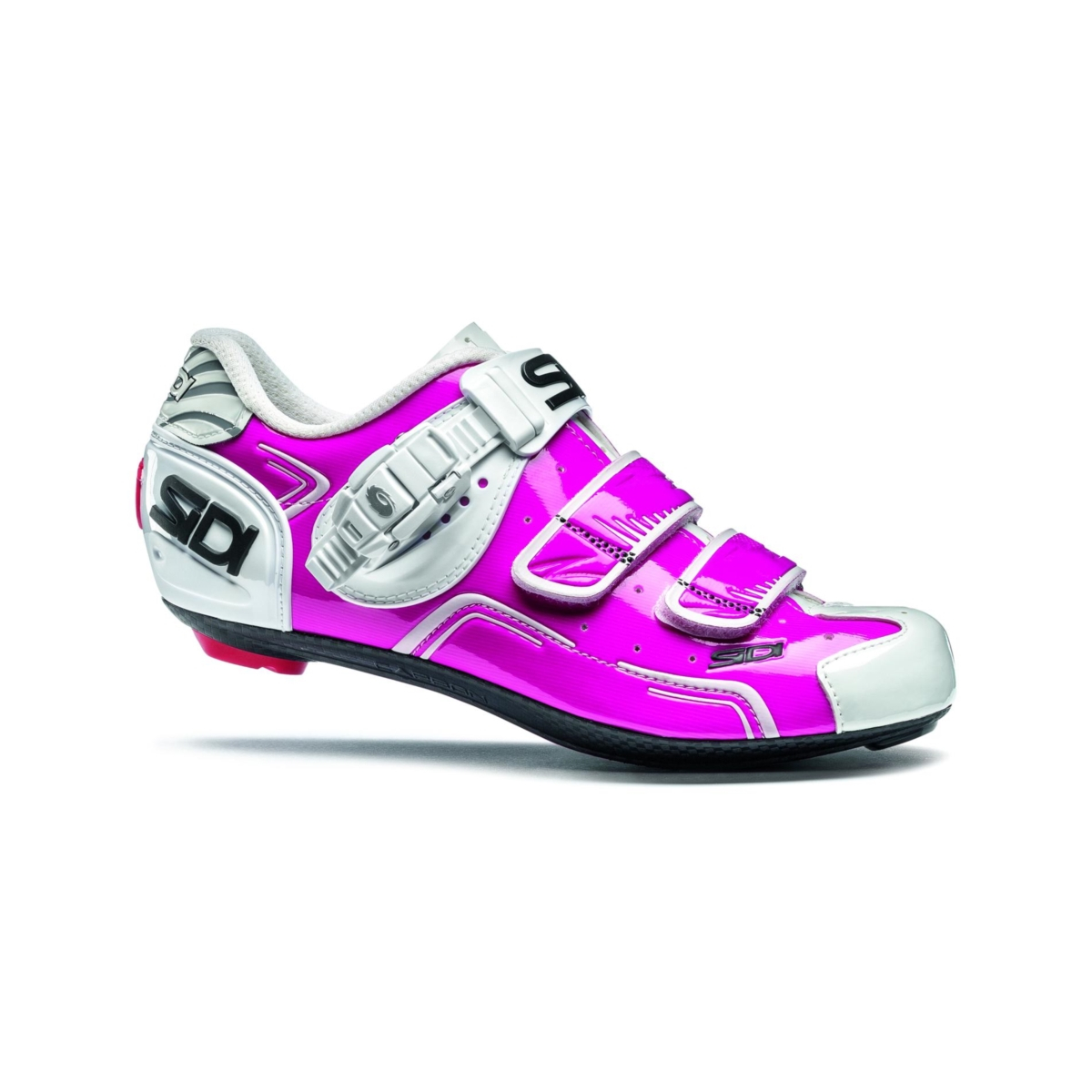 Buty Rowerowe Damskie SIDI Level - fuksjowo/białe