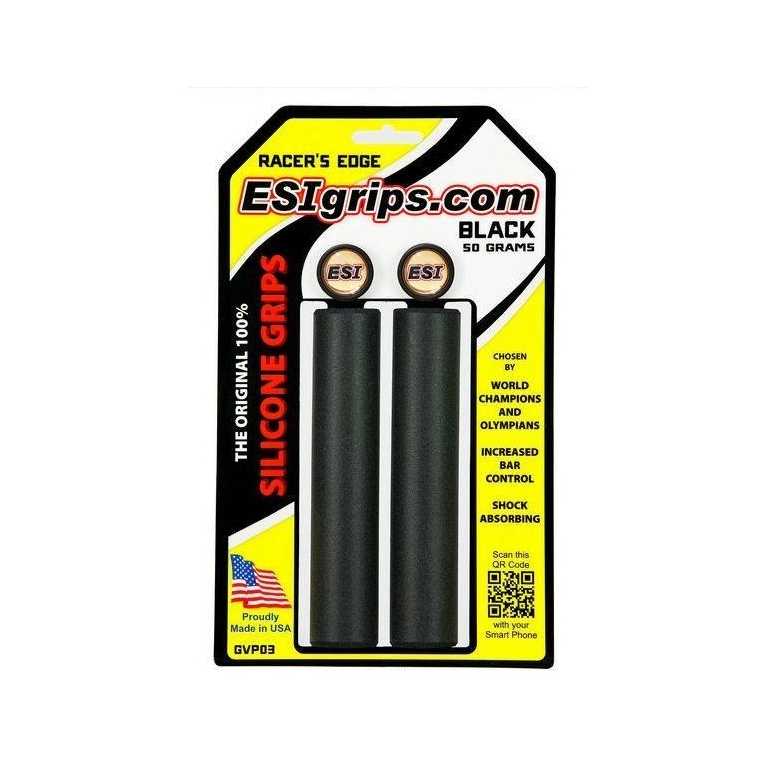 Chwyty Rowerowe ESI Racers Edge - czarne
