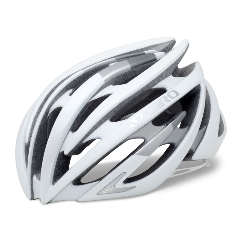 Kask szosowy GIRO AEON matte white silver Kask szosowy GIRO AEON matte white silver