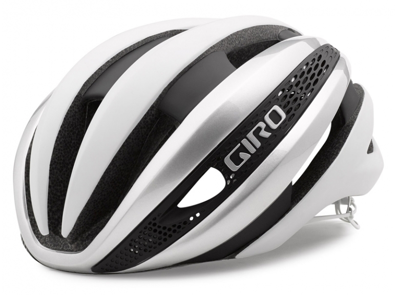 Kask szosowy GIRO SYNTHE MIPS matte white silver Kask szosowy GIRO SYNTHE MIPS matte white silver
