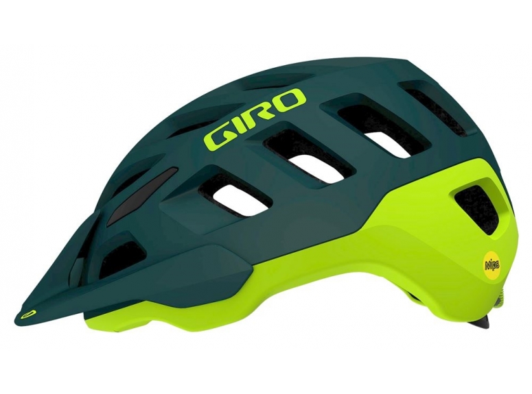 Kask mtb GIRO RADIX matte true spruce citron Kask mtb GIRO RADIX matte true spruce citron