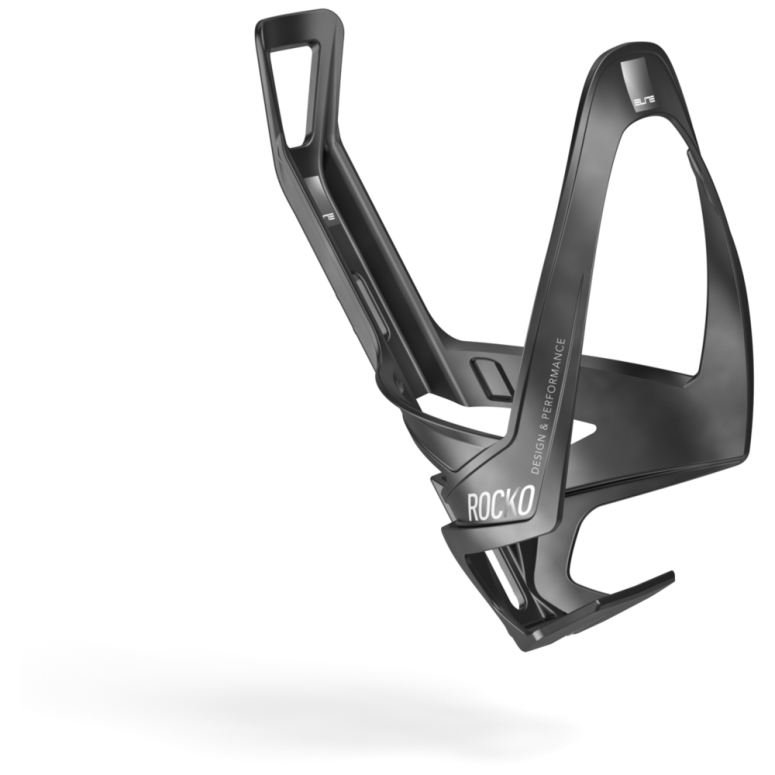 Koszyk na bidon ELITE Rocko Carbon - biały
