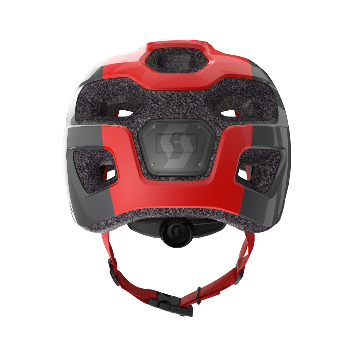 Kask Juniorski SCOTT Spunto Junior - szaro/czerwon Kask Juniorski SCOTT Spunto Junior - szaro/czerwon