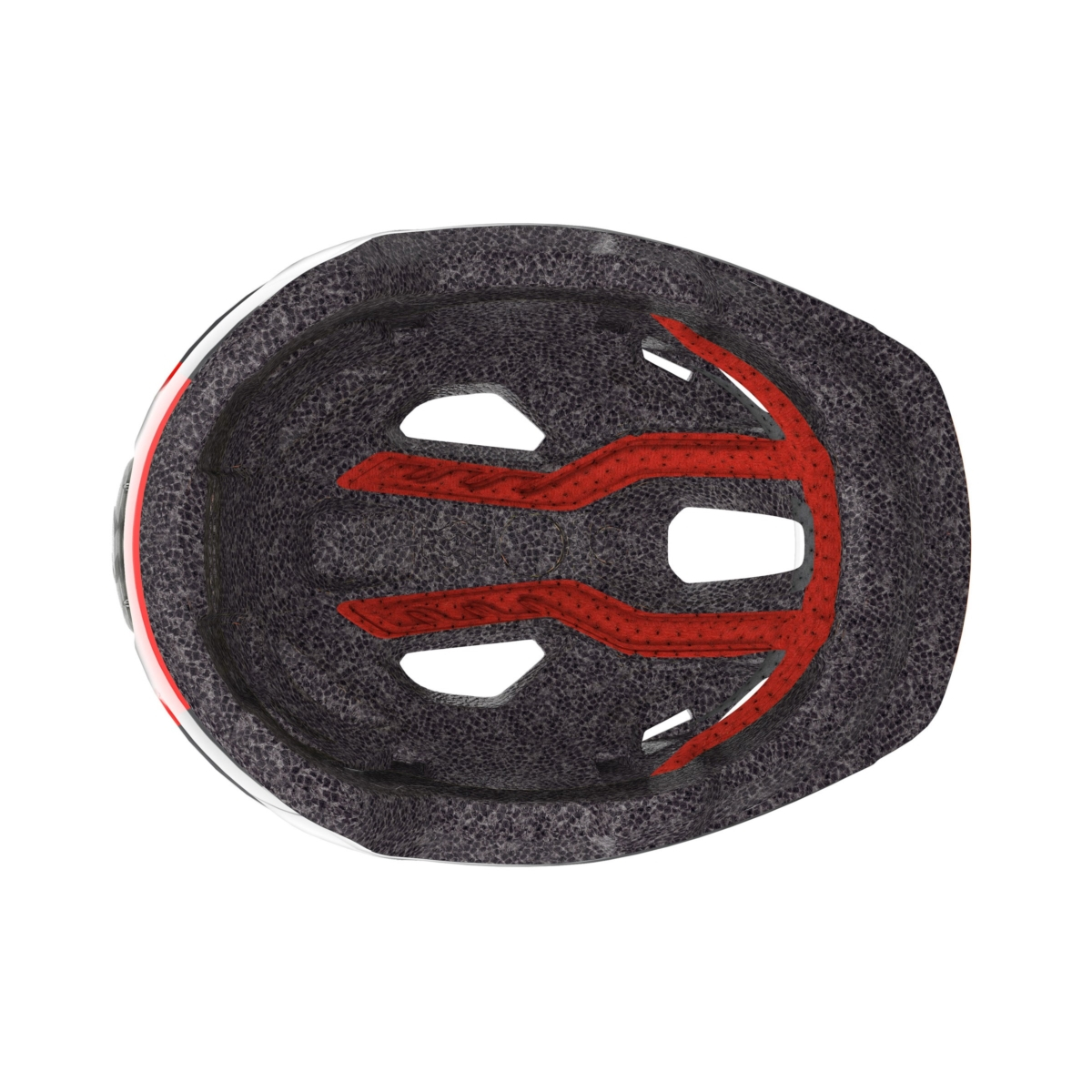 Kask Juniorski SCOTT Spunto Junior - szaro/czerwon Kask Juniorski SCOTT Spunto Junior - szaro/czerwon