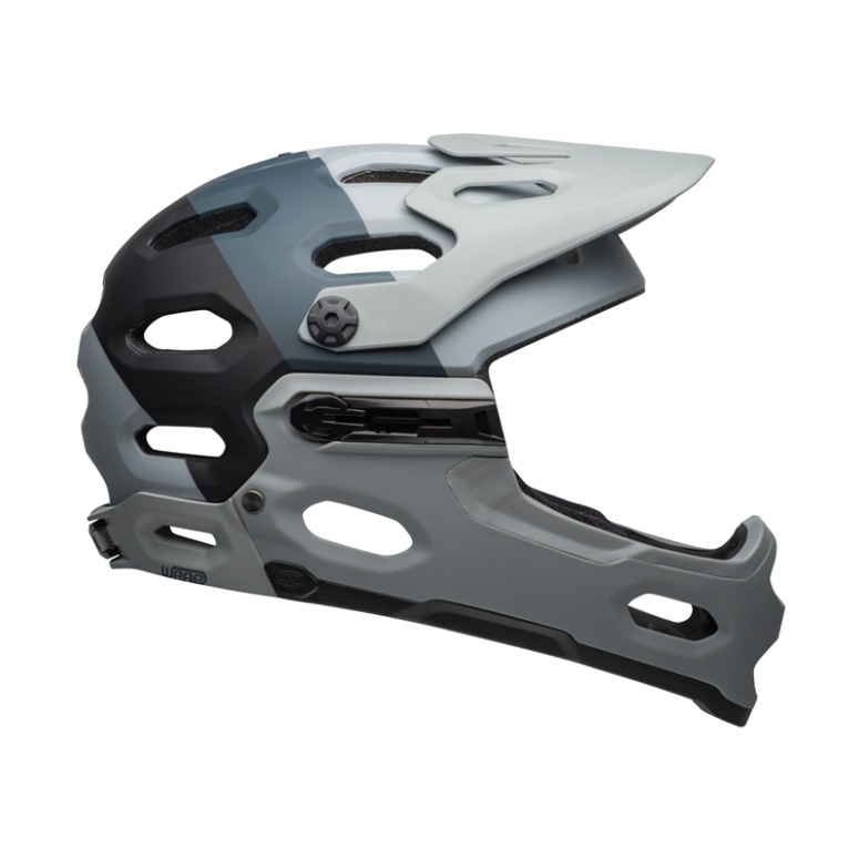 Kask full face BELL SUPER 3R MIPS downdraft - gray Kask full face BELL SUPER 3R MIPS downdraft - gray