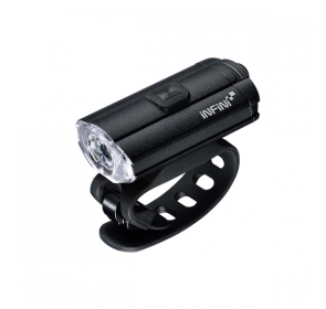 Lampka Rowerowa Przednia INFINI Tron 100 - black
