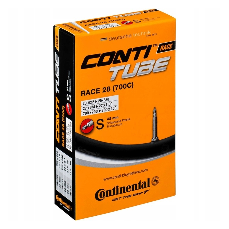 Dętka CONTINENTAL Race 28 presta 42mm Dętka CONTINENTAL Race 28 presta 42mm