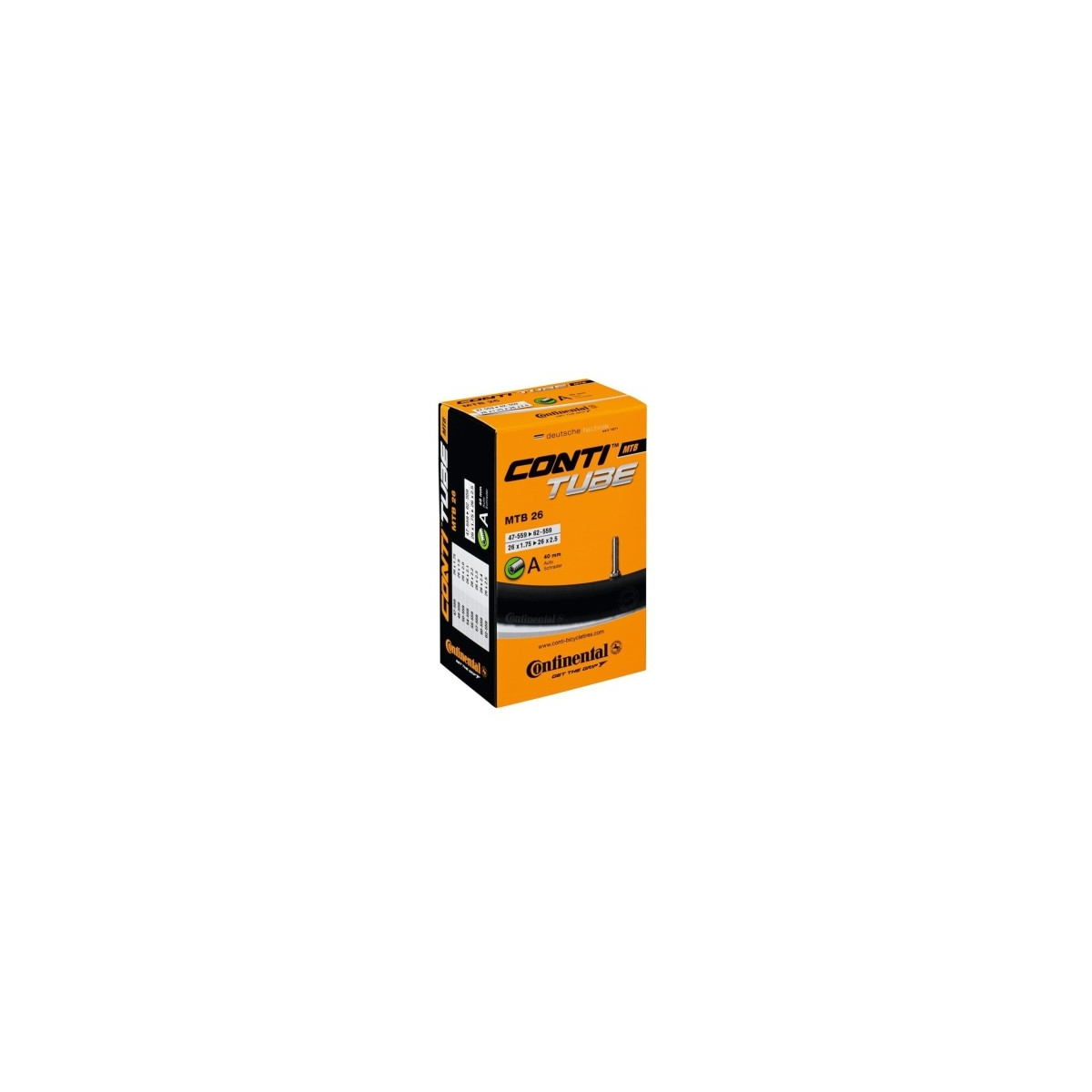 Dętka CONTINENTAL MTB 26 auto 40mm Dętka CONTINENTAL MTB 26 auto 40mm