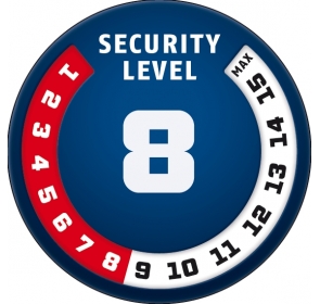 Zapięcie U-lock ABUS Ultra M 410 + Cobra 10/120 mm