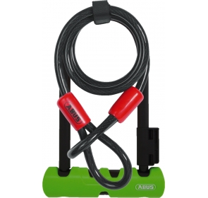 Zapięcie U-lock ABUS Ultra M 410 + Cobra 10/120 mm