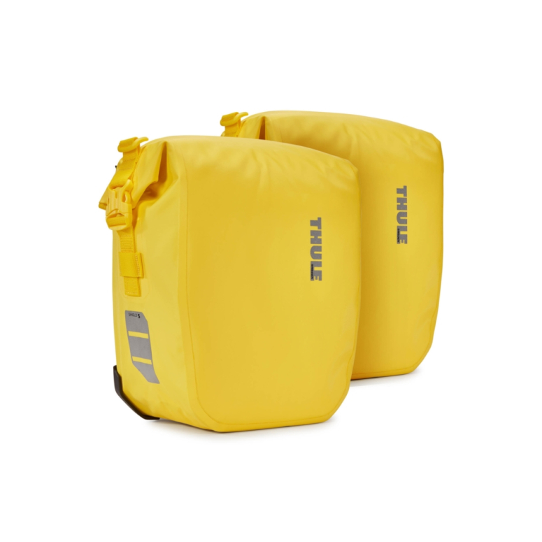 Sakwy rowerowe THULE Shield Pannier 26L - żółte