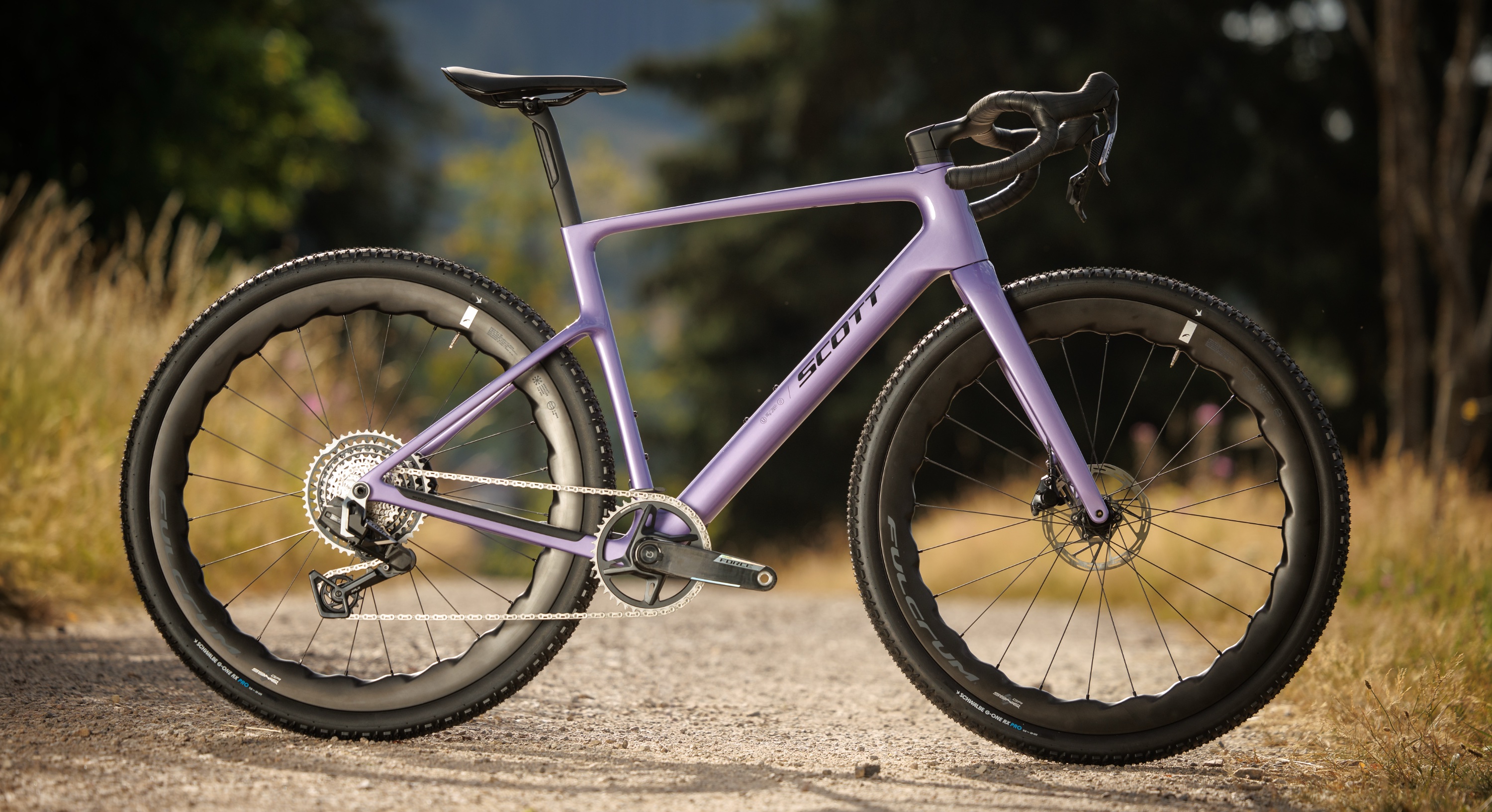 Scott Addict Gravel 10 w kolorze Blaze Purple