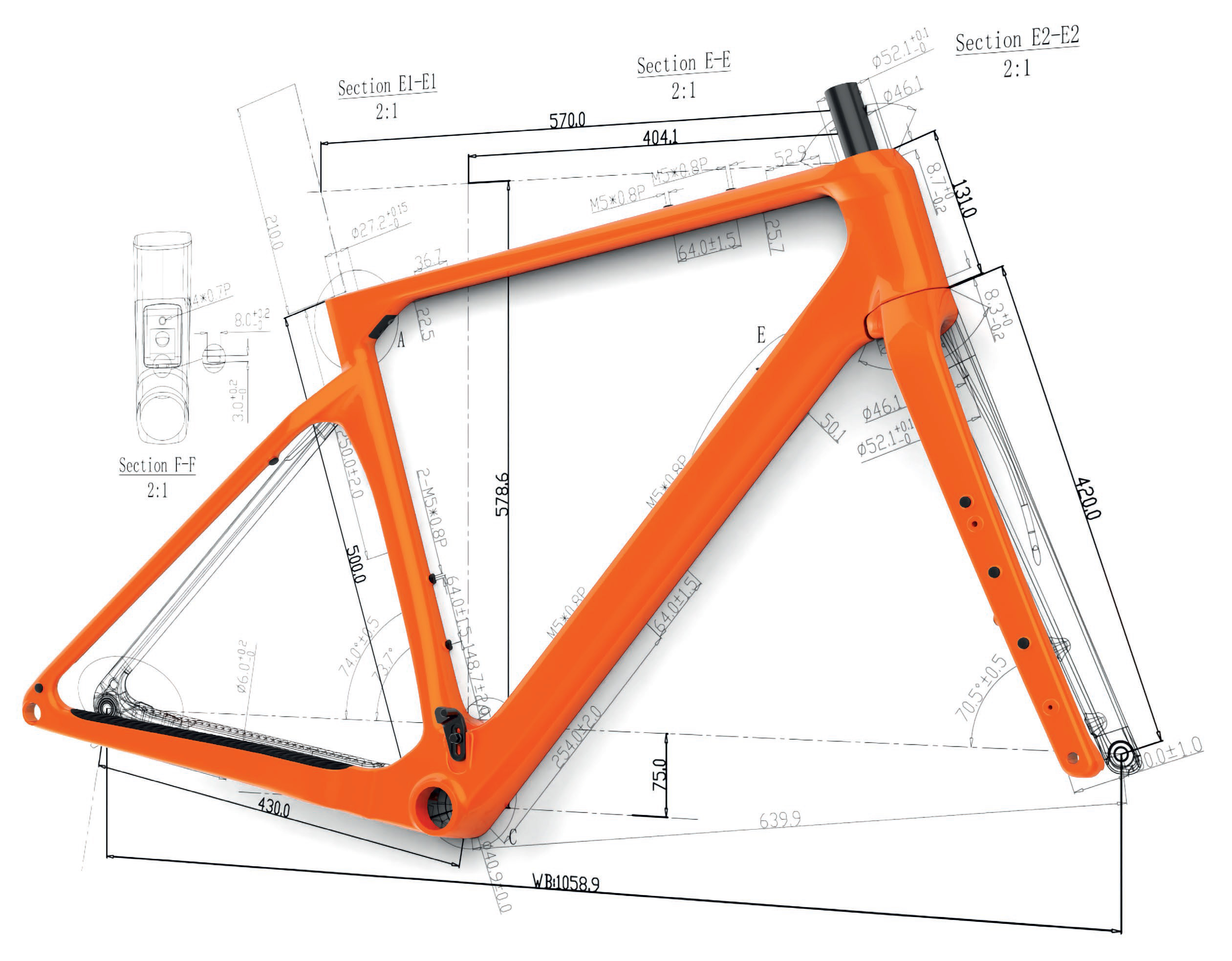 Zoptymalizowana geometria gravelowa w modelach KTM Gravelator