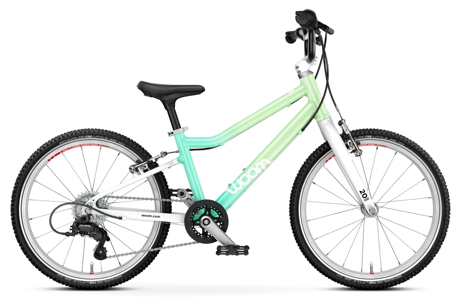Rower dziecięcy WOOM GO 4 Spearmint Crush Limited Edition