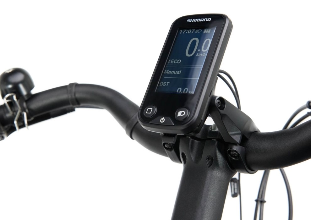 Sterowanie roweru elektrycznego - ekran