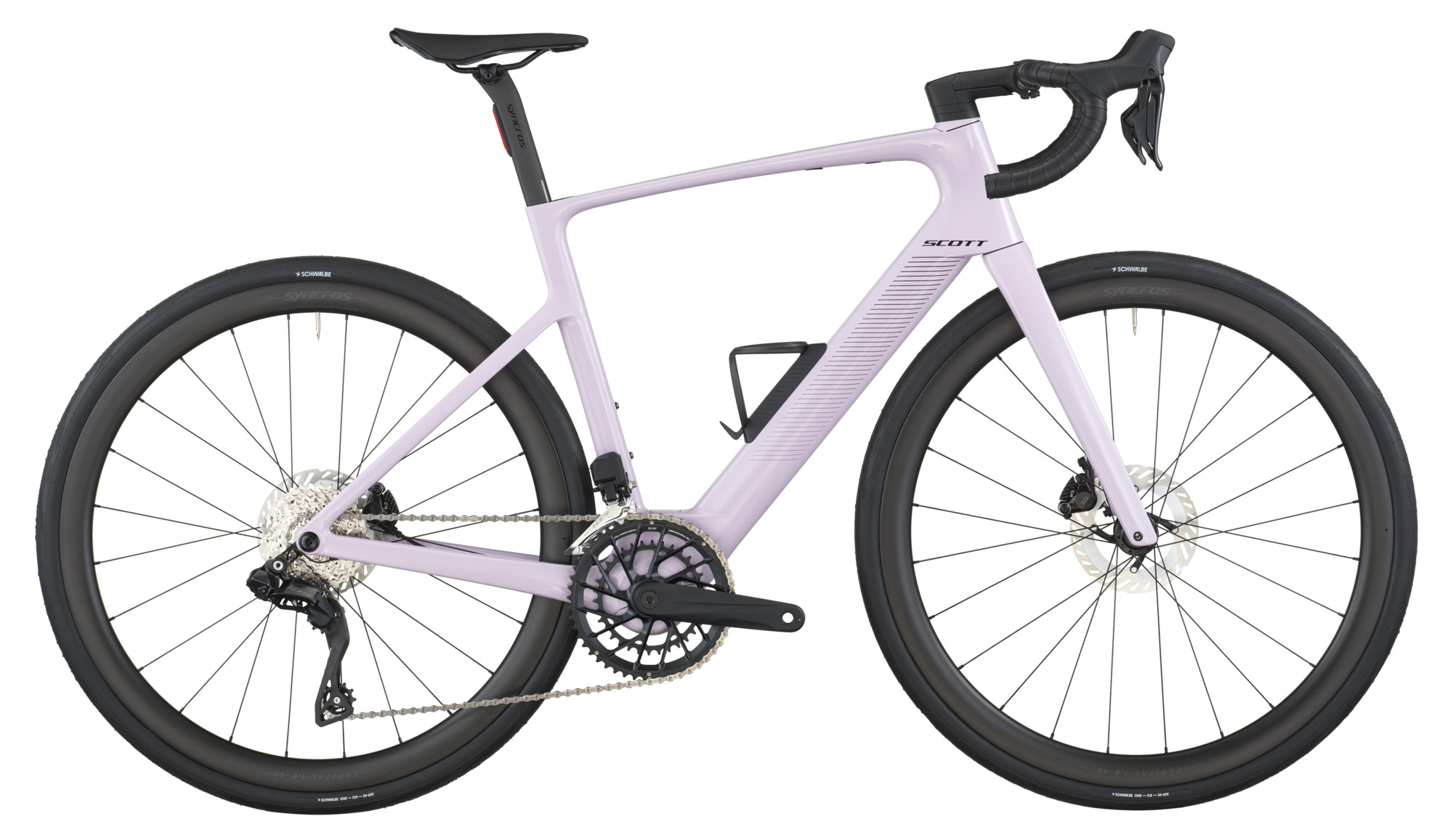 Rower elektryczny szosowy Scott Fastlane 20 violet pink