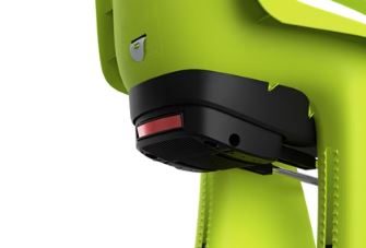 Fotelik rowerowy na bagażnik THULE Yepp Nexxt 2 Maxi - technologia