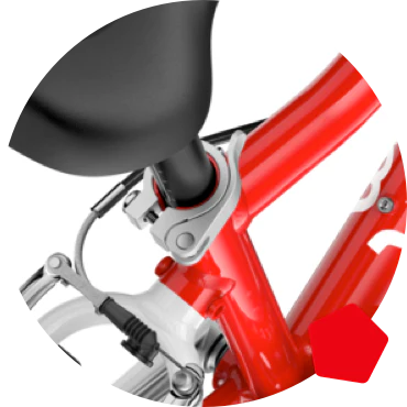 Ergonomiczne siodełko w rowerkach woom GO