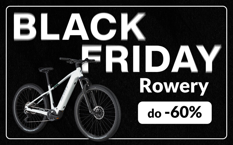 BLACK FRIDAY! Rowery do -60%!