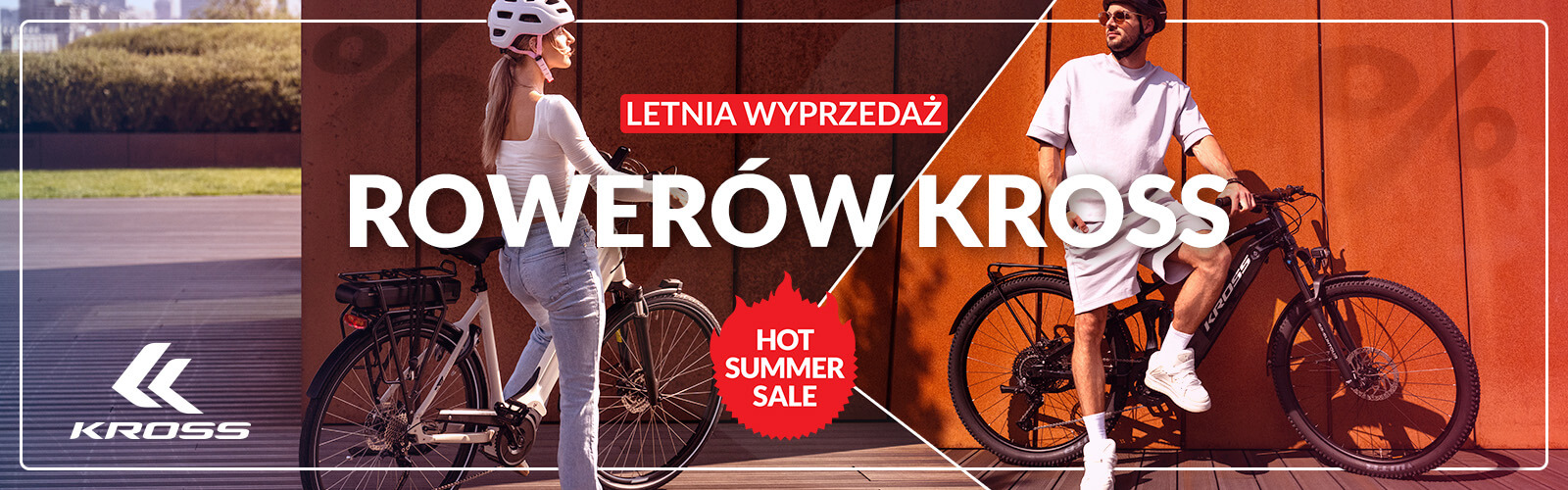 HOT SUMMER SALE! Sprawdź najgorętsze rowery Kross.